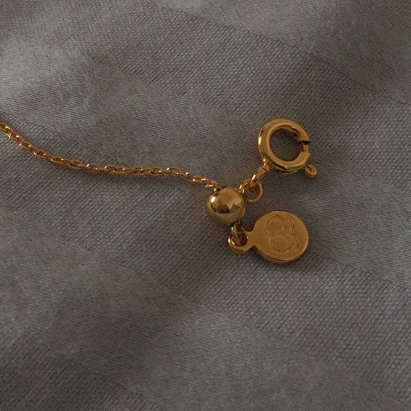 Gorjana Black Onyx Power Necklace on GP chain NWT - Picture 7 of 7